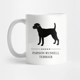 Parson Russell Terrier Black Silhouette Mug